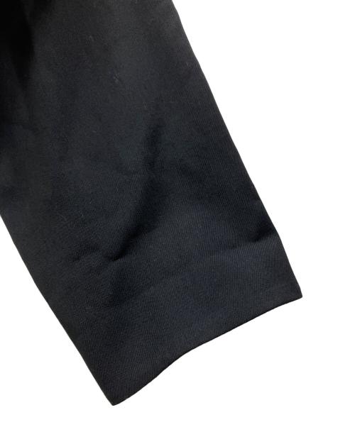 Y's（ワイズ）Y's (ワイズ) ウールギャバノーカラージャケット ブラック サイズ:2 未使用品の古着・服飾アイテム