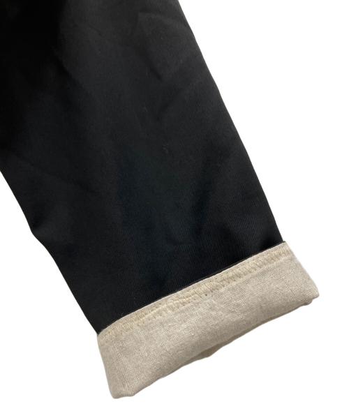 Y's（ワイズ）Y's (ワイズ) ウールギャバノーカラージャケット ブラック サイズ:2 未使用品の古着・服飾アイテム