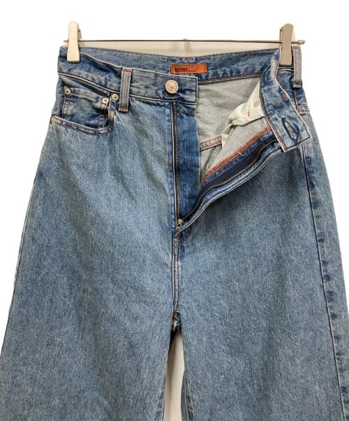 NEEDBY heritage（ニードバイヘリテージ）NEEDBY heritage (ニードバイヘリテージ) KYLIE デニムパンツ インディゴ サイズ:W25の古着・服飾アイテム