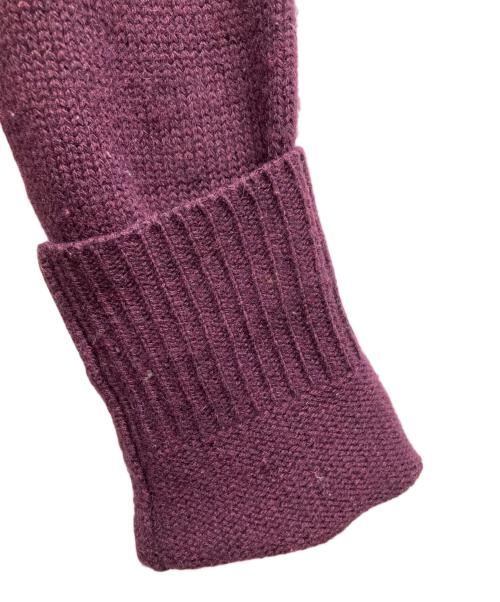 LOUIS VUITTON（ルイ ヴィトン）LOUIS VUITTON (ルイ ヴィトン) ウールカーディガン パープル サイズ:Mの古着・服飾アイテム