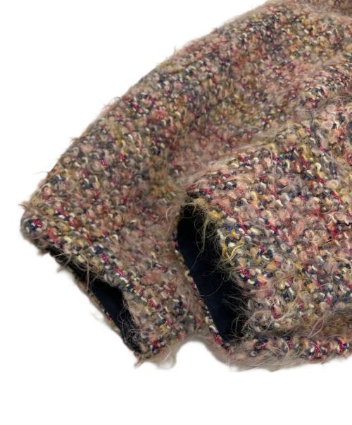 TOMORROW LAND（トゥモローランド）TOMORROW LAND (トゥモローランド) ルミエールファンシーツイード ジップアップブルゾン マルチカラー サイズ:36の古着・服飾アイテム