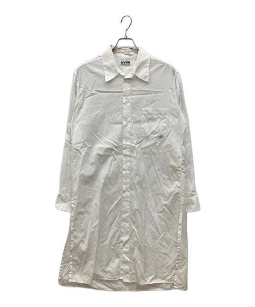 s'yte（サイト）s'yte (サイト) ロングシャツ ホワイト サイズ:3の古着・服飾アイテム