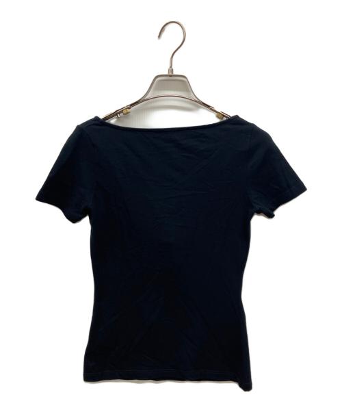 GUCCI（グッチ）GUCCI (グッチ) 半袖カットソー ブラック サイズ:ＸＳの古着・服飾アイテム