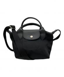 LONGCHAMP（ロンシャン）の古着「ル プリアージュ　2WAYショルダーバッグ エナジー XS トップハンドルバッグ」