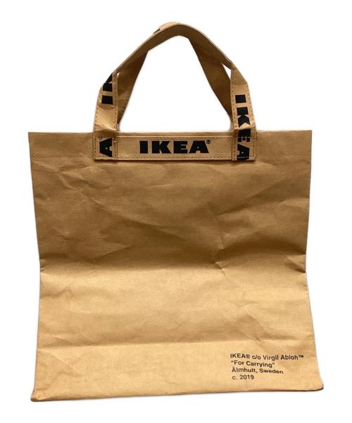 IKEA（イケア）IKEA (イケア) Virgil Abloh (ヴァージル・アブロー) キャリーバッグ ベージュの古着・服飾アイテム