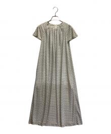 MACKINTOSH PHILOSOPHY（マッキントッシュ フィロソフィー）の古着「レードルプリントワンピース」｜ホワイト