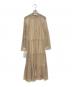 Ameri (アメリ) SHIRRING SHEER DRESS ベージュ サイズ:FREE：6000円