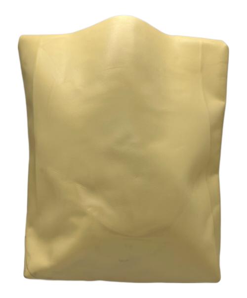 DOMESTIQUE（ドメスティック）DOMESTIQUE (ドメスティック) LARGE TOTE BAG イエローの古着・服飾アイテム