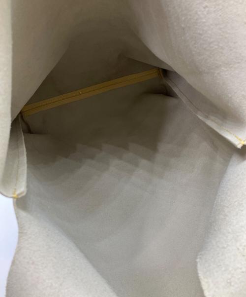 DOMESTIQUE（ドメスティック）DOMESTIQUE (ドメスティック) LARGE TOTE BAG イエローの古着・服飾アイテム