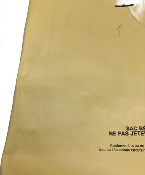 DOMESTIQUE（ドメスティック）DOMESTIQUE (ドメスティック) LARGE TOTE BAG イエローの古着・服飾アイテム