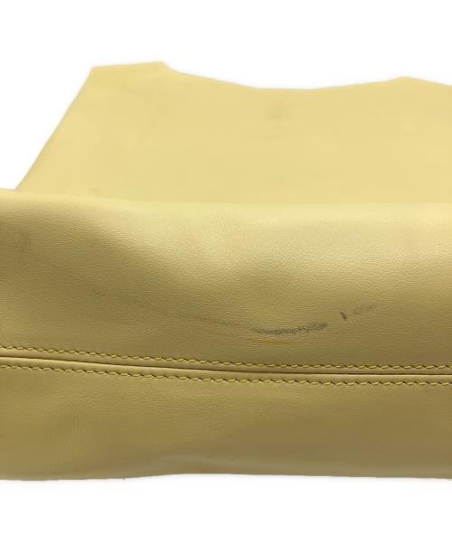 DOMESTIQUE（ドメスティック）DOMESTIQUE (ドメスティック) LARGE TOTE BAG イエローの古着・服飾アイテム