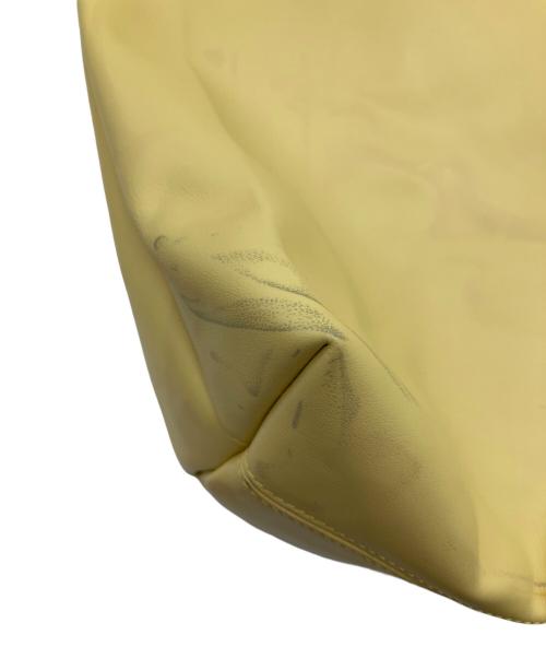 DOMESTIQUE（ドメスティック）DOMESTIQUE (ドメスティック) LARGE TOTE BAG イエローの古着・服飾アイテム