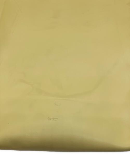 DOMESTIQUE（ドメスティック）DOMESTIQUE (ドメスティック) LARGE TOTE BAG イエローの古着・服飾アイテム