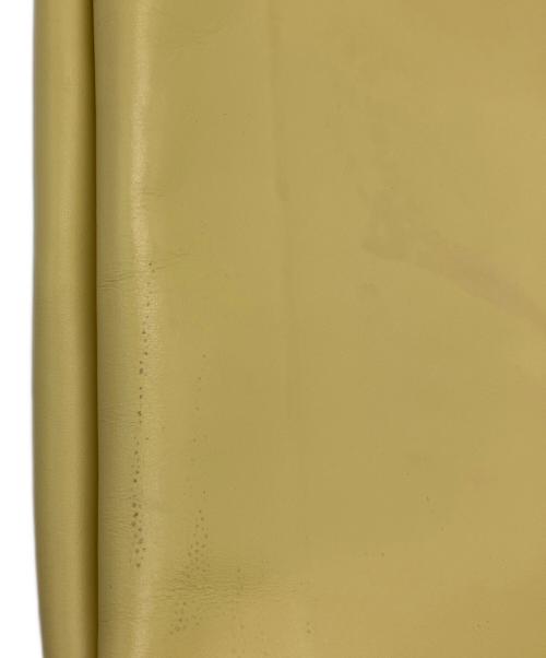 DOMESTIQUE（ドメスティック）DOMESTIQUE (ドメスティック) LARGE TOTE BAG イエローの古着・服飾アイテム