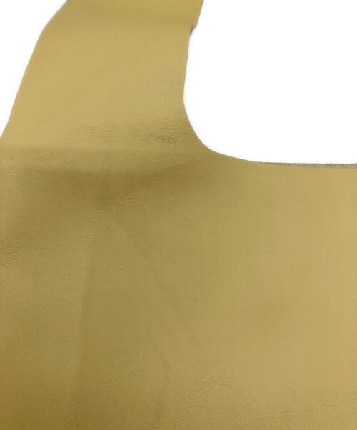 DOMESTIQUE（ドメスティック）DOMESTIQUE (ドメスティック) LARGE TOTE BAG イエローの古着・服飾アイテム