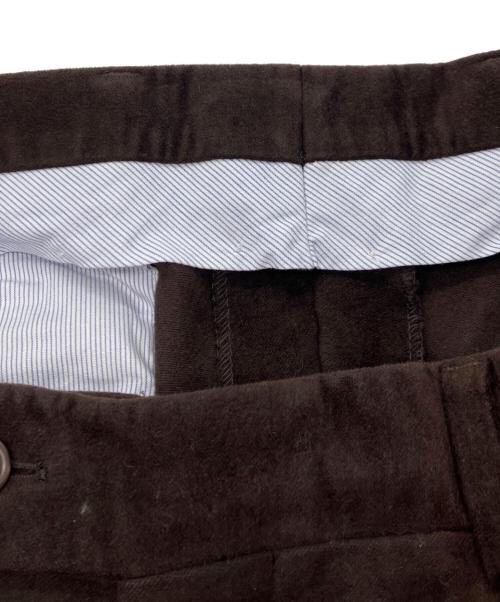 BERNARD ZINS（ベルナール ザンス）BERNARD ZINS (ベルナール ザンス) フレスコスラックス ブラウン サイズ:44の古着・服飾アイテム