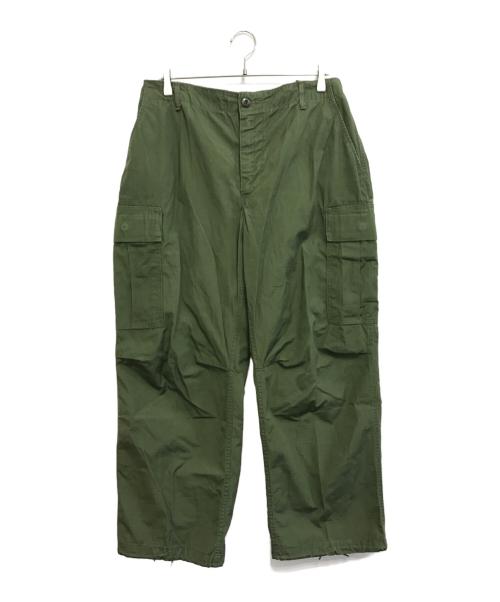 VINTAGE MILITARY（ヴィンテージ ミリタリー）VINTAGE MILITARY (ヴィンテージ ミリタリー) US ARMY ファティーグパンツ グリーン サイズ: L-Sの古着・服飾アイテム
