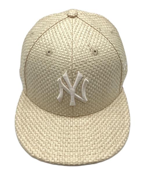 New Era（ニューエラ）New Era (ニューエラ) Straw Nylon LP Cap ベージュの古着・服飾アイテム