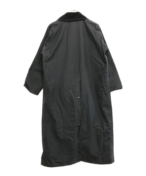 Barbour（バブアー）Barbour (バブアー) 80s BURGHLEY オイルドコート ブラック サイズ:38の古着・服飾アイテム