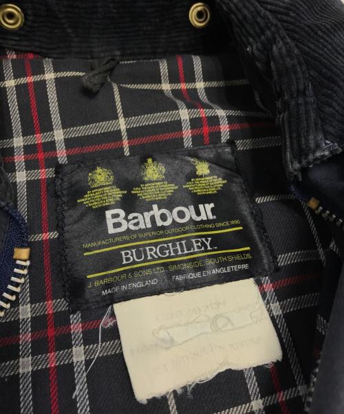 Barbour（バブアー）Barbour (バブアー) 80s BURGHLEY オイルドコート ブラック サイズ:38の古着・服飾アイテム
