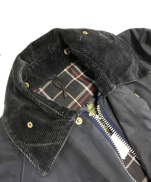 Barbour（バブアー）Barbour (バブアー) 80s BURGHLEY オイルドコート ブラック サイズ:38の古着・服飾アイテム