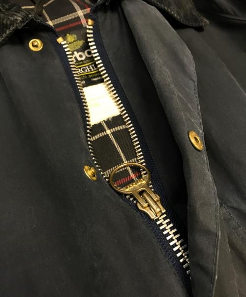 Barbour（バブアー）Barbour (バブアー) 80s BURGHLEY オイルドコート ブラック サイズ:38の古着・服飾アイテム
