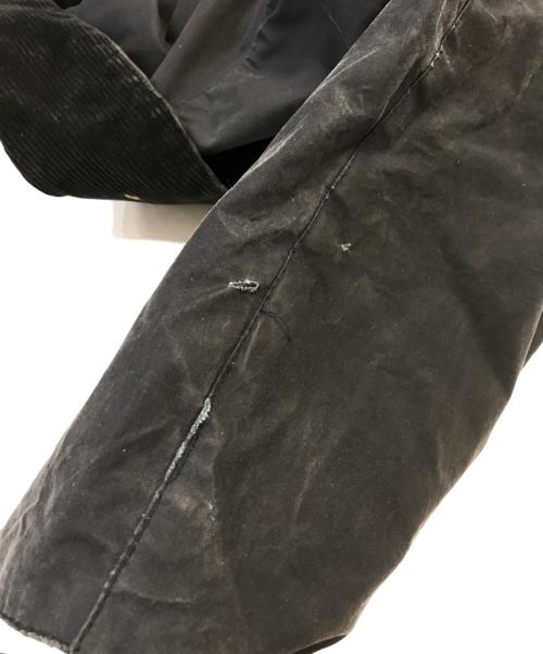 Barbour（バブアー）Barbour (バブアー) 80s BURGHLEY オイルドコート ブラック サイズ:38の古着・服飾アイテム