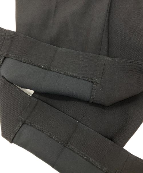 LE PHIL（ル フィル）LE PHIL (ル フィル) 2WAYツイルフロントスリットパンツ ブラック サイズ:1の古着・服飾アイテム