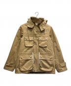 maison kitsuneメゾンキツネ）の古着「Water Repellent Safari Jacket」｜ベージュ