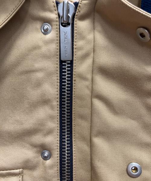 maison kitsune（メゾンキツネ）maison kitsune (メゾンキツネ) Water Repellent Safari Jacket ベージュ サイズ:Sの古着・服飾アイテム