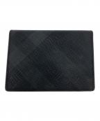 BURBERRYバーバリー）の古着「名刺入れ  ビジネス カードケース」｜ブラック