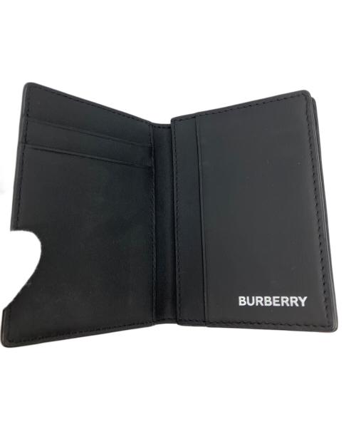 BURBERRY（バーバリー）BURBERRY (バーバリー) 名刺入れ  ビジネス カードケース ブラックの古着・服飾アイテム