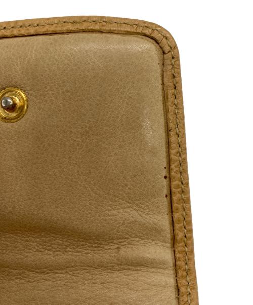 CHANEL（シャネル）CHANEL (シャネル) ココマークキャビアスキンアイウェアケース ベージュの古着・服飾アイテム