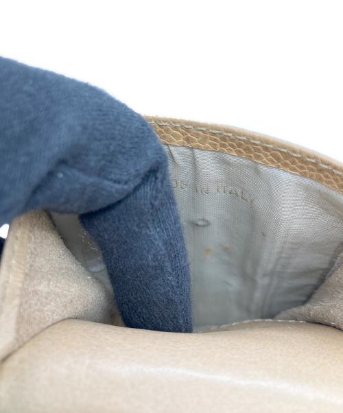 CHANEL（シャネル）CHANEL (シャネル) ココマークキャビアスキンアイウェアケース ベージュの古着・服飾アイテム