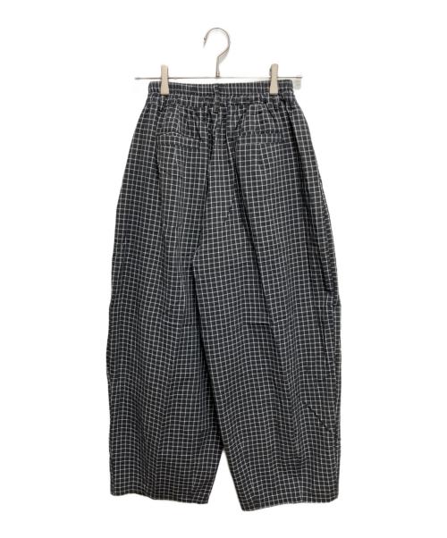 teen boop（ティーンブープ）teen boop (ティーンブープ) チェックボリュームラフパンツ ブラック サイズ:Freeの古着・服飾アイテム