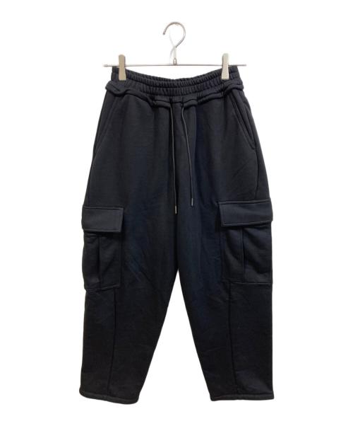 Knuth Marf（クヌースマーフ）Knuth Marf (クヌースマーフ) cargo sweat pants ブラック サイズ:SIZE Sの古着・服飾アイテム