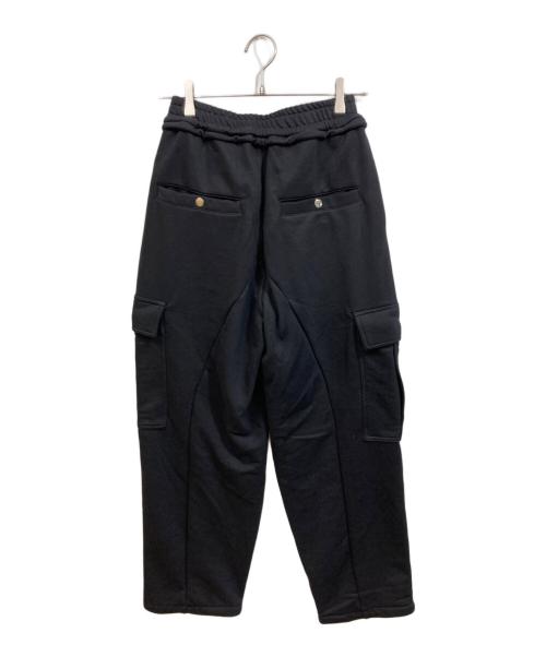 Knuth Marf（クヌースマーフ）Knuth Marf (クヌースマーフ) cargo sweat pants ブラック サイズ:SIZE Sの古着・服飾アイテム
