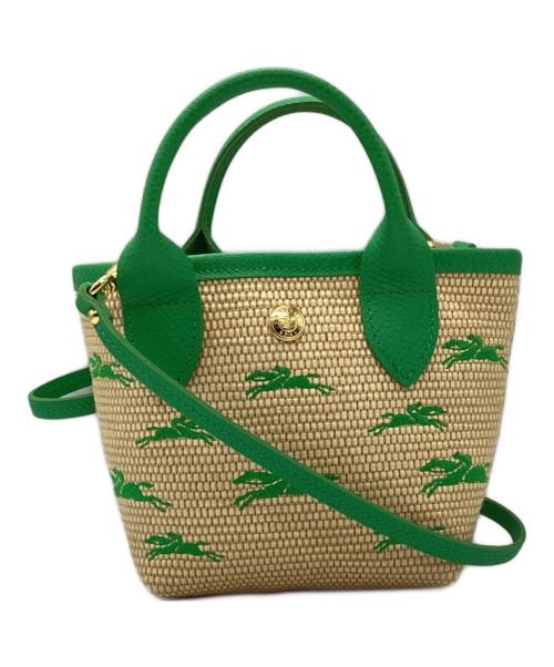 LONGCHAMP（ロンシャン）LONGCHAMP (ロンシャン) ル パニエ プリアージュ XS グリーン サイズ:下記参照の古着・服飾アイテム