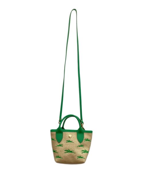 LONGCHAMP（ロンシャン）LONGCHAMP (ロンシャン) ル パニエ プリアージュ XS グリーン サイズ:下記参照の古着・服飾アイテム