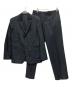 Yohji Yamamoto COSTUME D'HOMME（ヨウジヤマモトコスチュームドオム）の古着「ウールギャバジンセットアップスーツ」｜ブラック