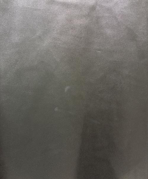 DOLCE & GABBANA（ドルチェ＆ガッバーナ）DOLCE & GABBANA (ドルチェ＆ガッバーナ) フェイクレザーハワイアンシャツ ブラック サイズ:40の古着・服飾アイテム