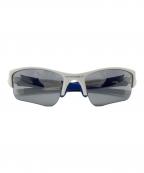 OAKLEYオークリー）の古着「FLAK JACKET サングラス」｜ホワイト