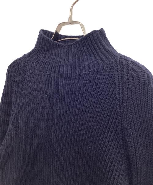 MARNI（マルニ）MARNI (マルニ) バイカラーハイネックニット ネイビー サイズ:40の古着・服飾アイテム