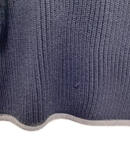 MARNI（マルニ）MARNI (マルニ) バイカラーハイネックニット ネイビー サイズ:40の古着・服飾アイテム