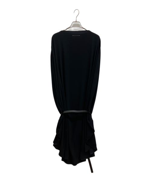 MM6 Maison Margiela（エムエムシックスメゾンマルジェラ）MM6 Maison Margiela (エムエムシックスメゾンマルジェラ) BELTED CIRCLE DRESS ブラック サイズ:-の古着・服飾アイテム