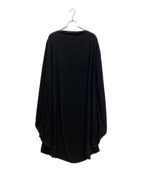 MM6 Maison Margiela（エムエムシックスメゾンマルジェラ）MM6 Maison Margiela (エムエムシックスメゾンマルジェラ) BELTED CIRCLE DRESS ブラック サイズ:-の古着・服飾アイテム