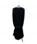 MM6 Maison Margiela (エムエムシックスメゾンマルジェラ) BELTED CIRCLE DRESS ブラック サイズ:-：15000円