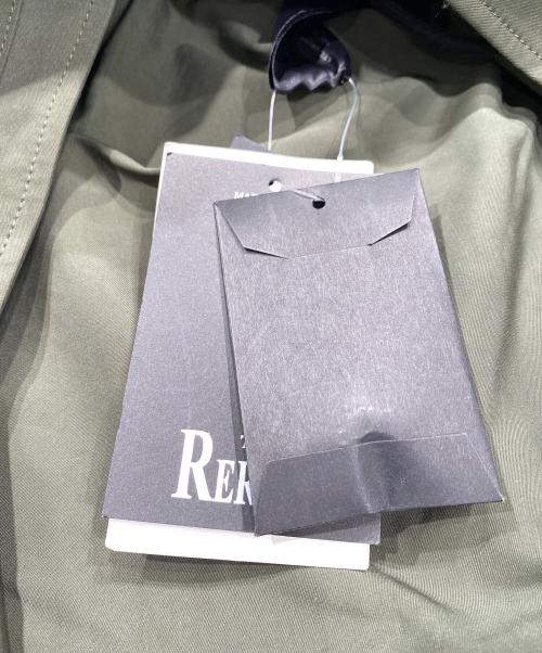 THE RERACS（ザ リラクス）THE RERACS (ザ リラクス) ロングモッズコート グリーン サイズ:34の古着・服飾アイテム