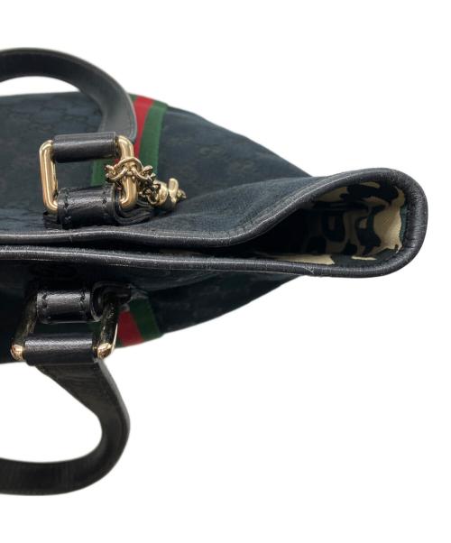 GUCCI（グッチ）GUCCI (グッチ) トートバッグ ブラックの古着・服飾アイテム