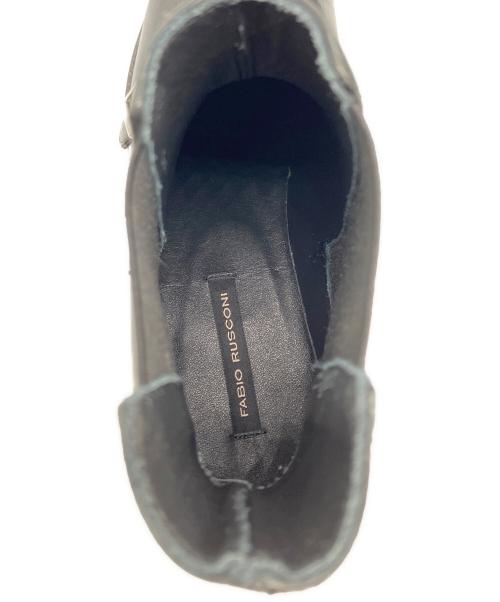 FABIO RUSCONI（ファビオルスコーニ）FABIO RUSCONI (ファビオルスコーニ) ショートブーツ ブラック サイズ:36の古着・服飾アイテム